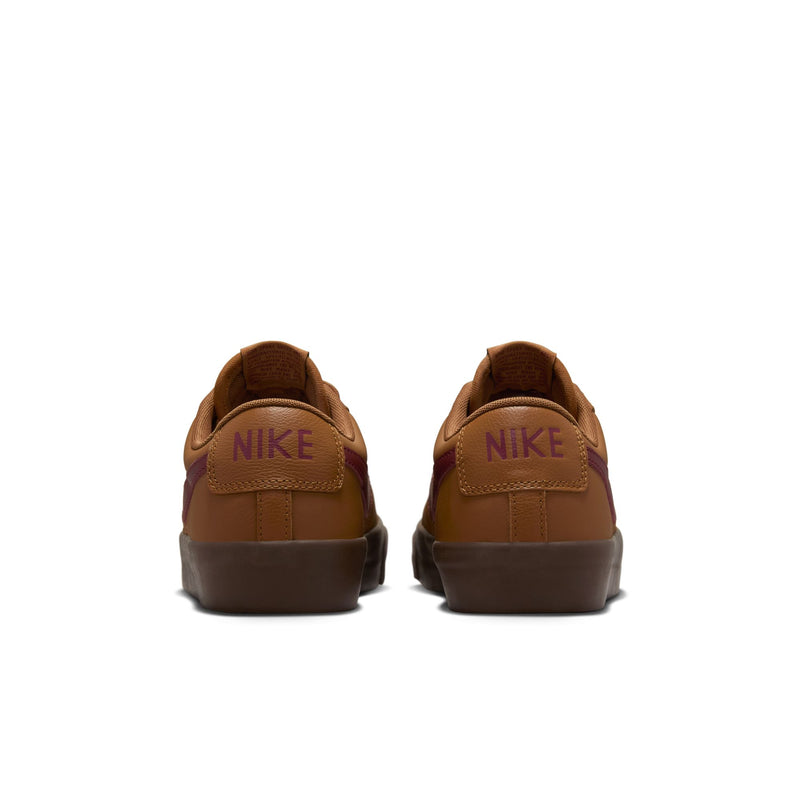 Nike SB Blazer Low Pro GT (Tan/Dark Team Red)