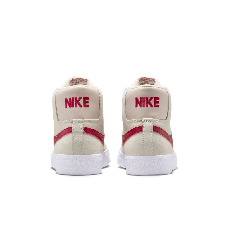 Nike SB Blazer Mid (Pale Ivory/Noble Red-Silt Red-White)
