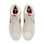 Nike SB Blazer Mid (Pale Ivory/Noble Red-Silt Red-White)