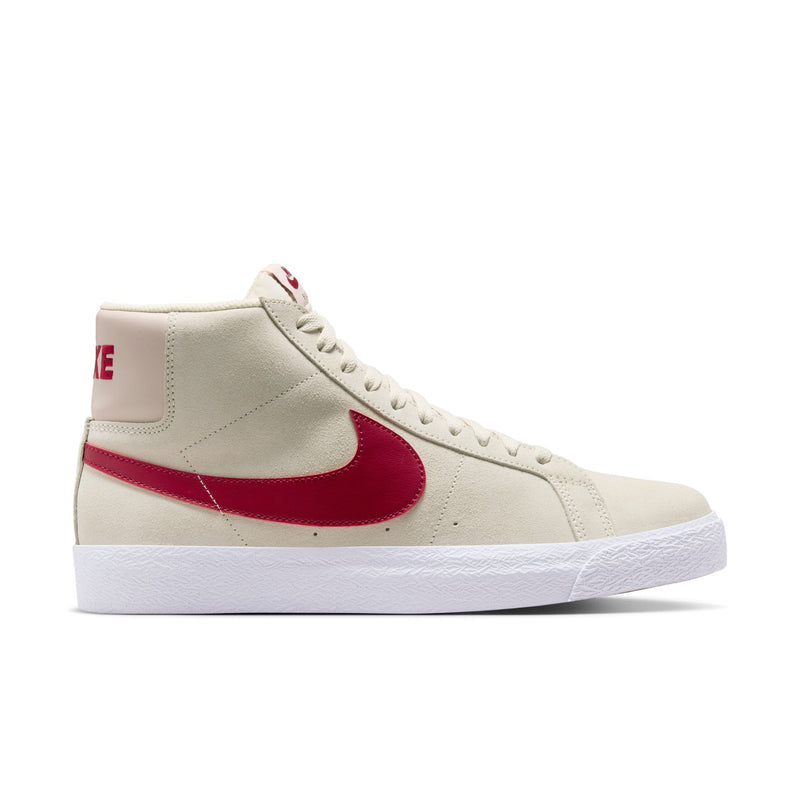 Nike SB Blazer Mid (Pale Ivory/Noble Red-Silt Red-White)