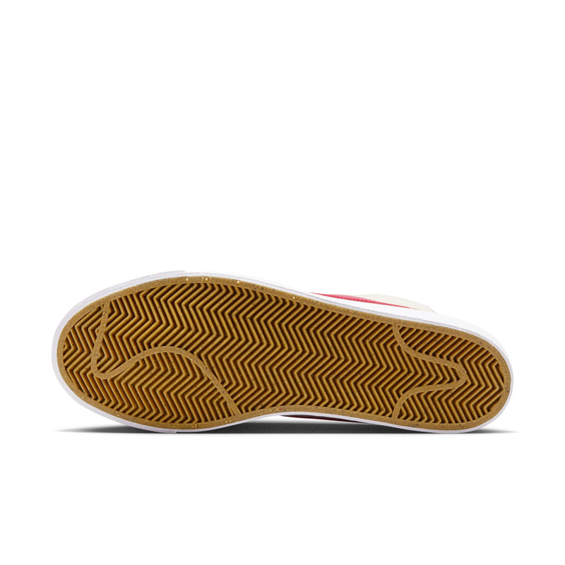 Nike SB Blazer Mid (Pale Ivory/Noble Red-Silt Red-White)