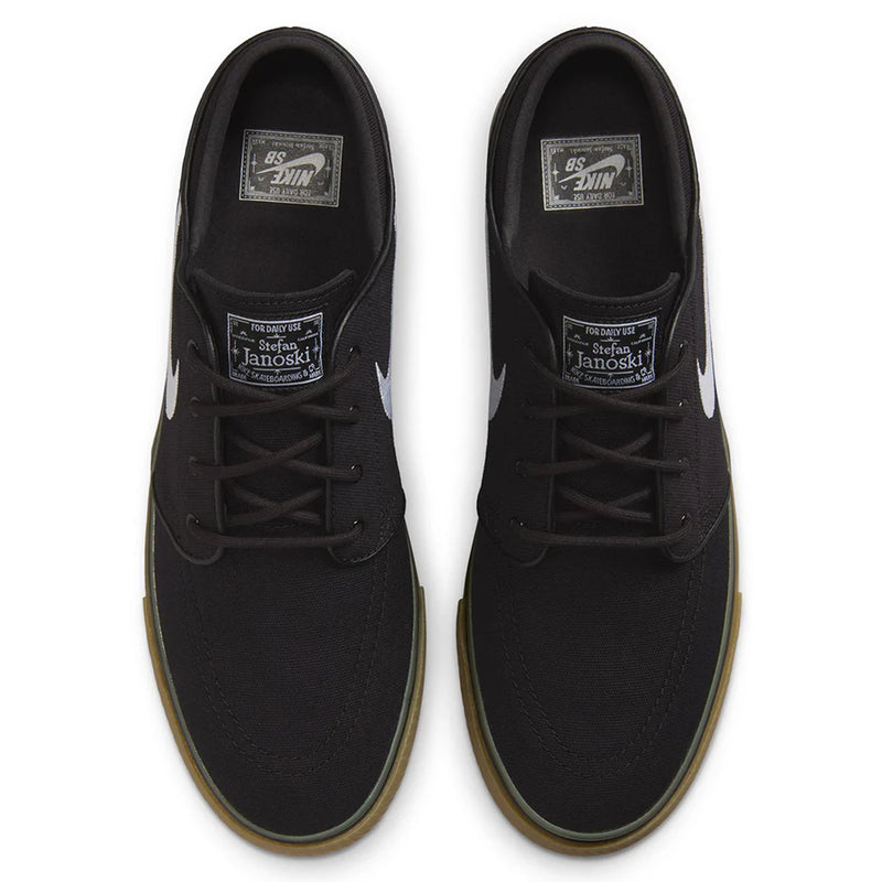 Nike SB Zoom Janoski OG+ Canvas (Black/White/Gum)