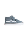 Vans Kids Sk8-Mid V (Stormy Weather Blue)