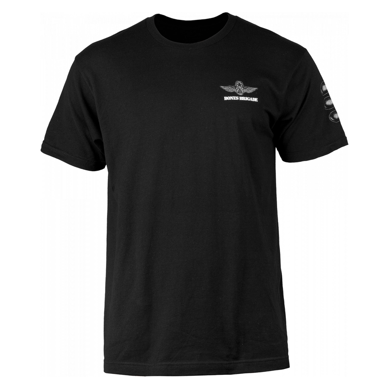 Bones Brigade Bomber T-Shirt Black