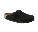 Birkenstock Boston Soft Footbed Suede (Black)