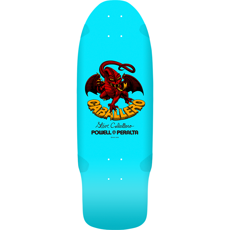 Powell Peralta Bones Brigade Series 15 Caballero Light Blue 10.09" Skateboard Deck