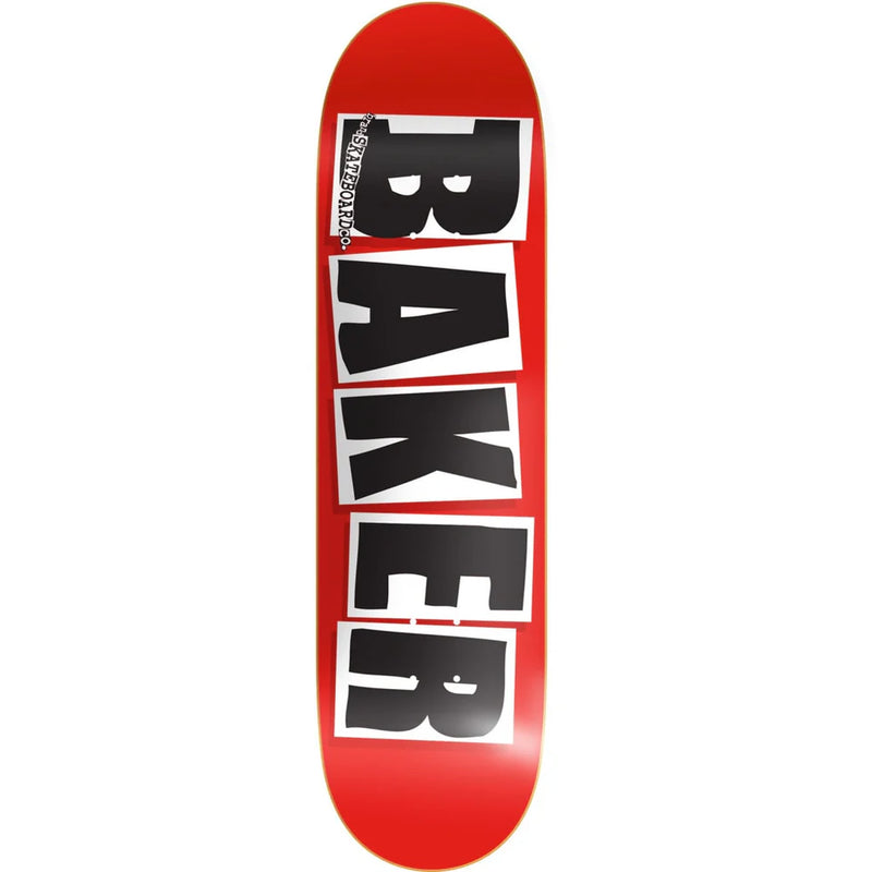 Baker Logo Deck (Red/Black) 8.475"