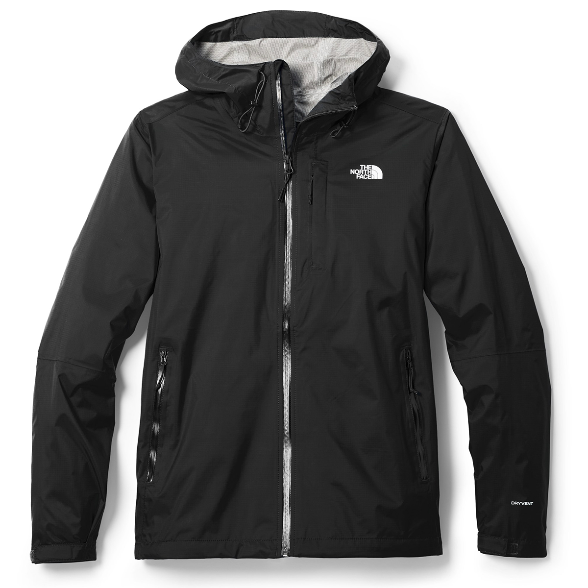 North face mens black coat sales