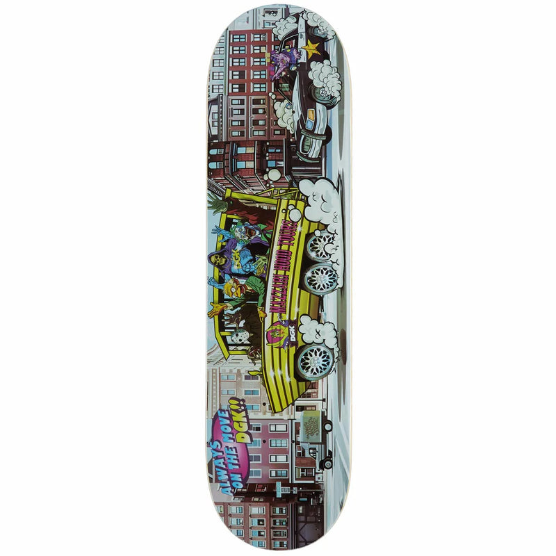 DGK Hood Tours Mazzari Twin Tail 8.25
