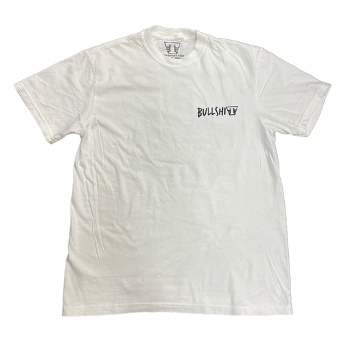 Bullshit Hardware x Theory T-shirt (White/Black)