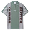 Butter x Umbro Athletica SS Polo Shirt Sage