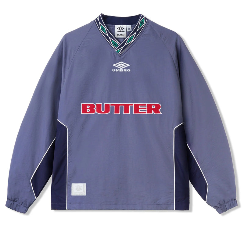 Butter Goods/Umbro Training Pullover Slate/Navy