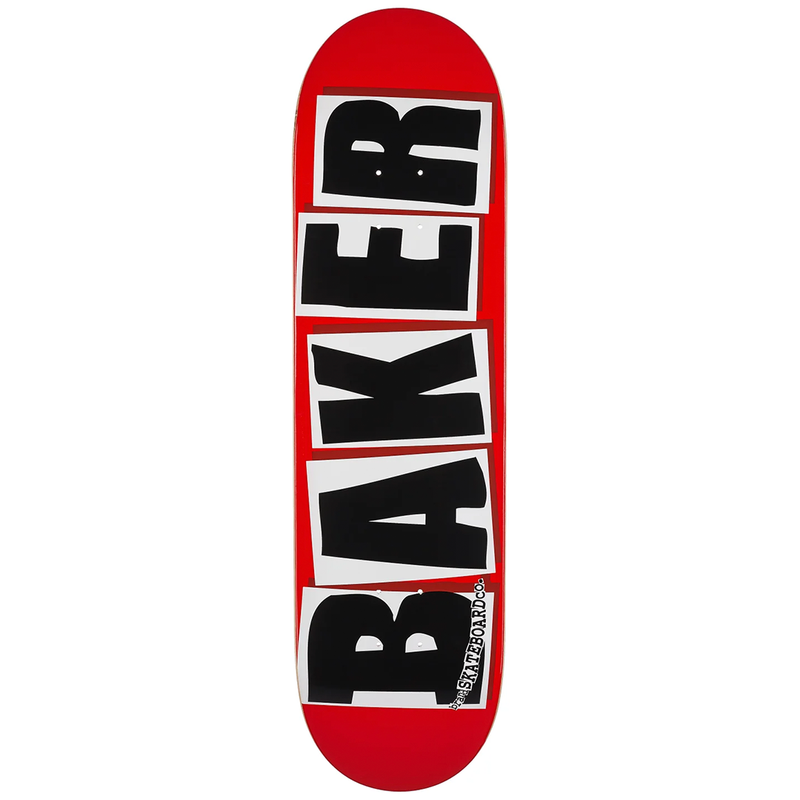 Baker Deck Brand Logo Black 8.3875"