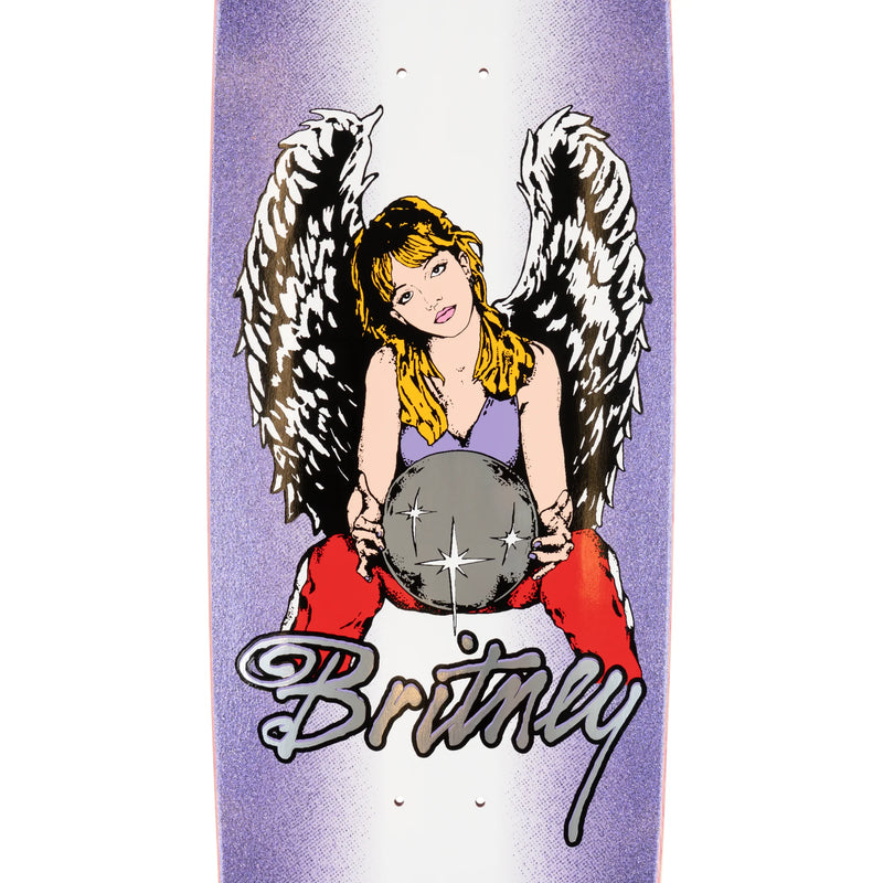 Britney Spears X Welcome Angel on Boline 2.0 Purple/White 9.5