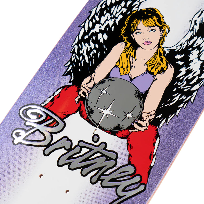 Britney Spears X Welcome Angel on Boline 2.0 Purple/White 9.5