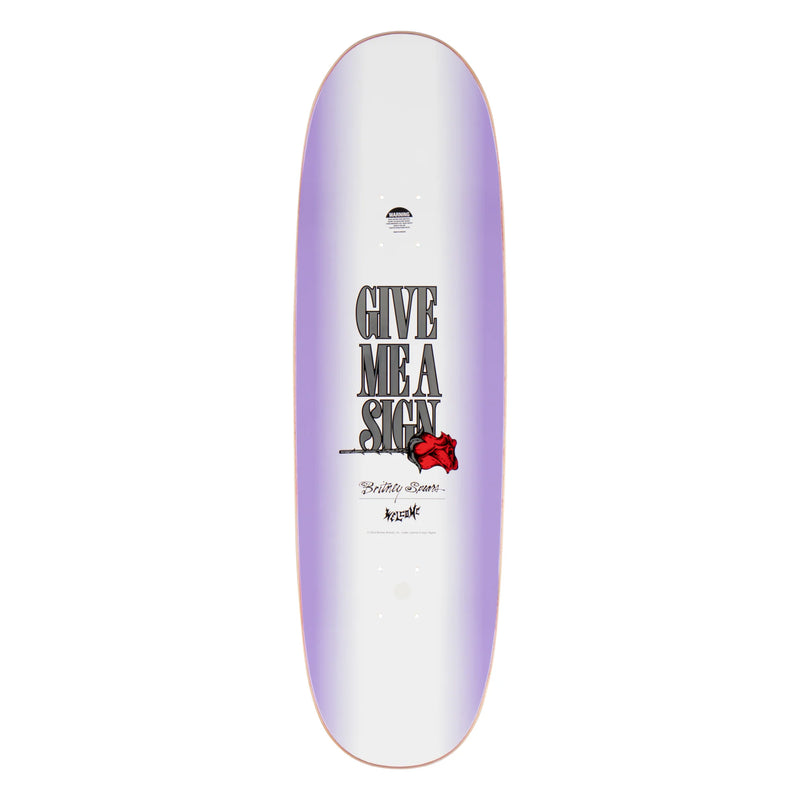 Britney Spears X Welcome Angel on Boline 2.0 Purple/White 9.5
