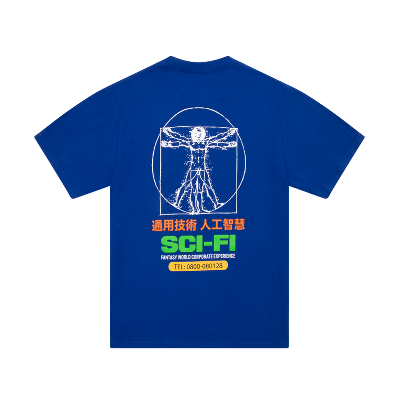 Sci-Fi Fantasy Chain of Being 2 T-Shirt Royal