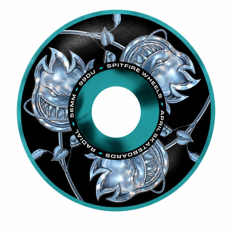Spitfire x April Bighead Rose Formula Four 99D 56mm Black