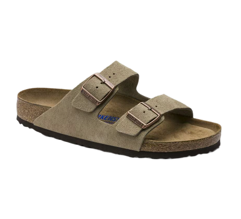 Birkenstock Arizona BS Softbed Suede (Taupe)