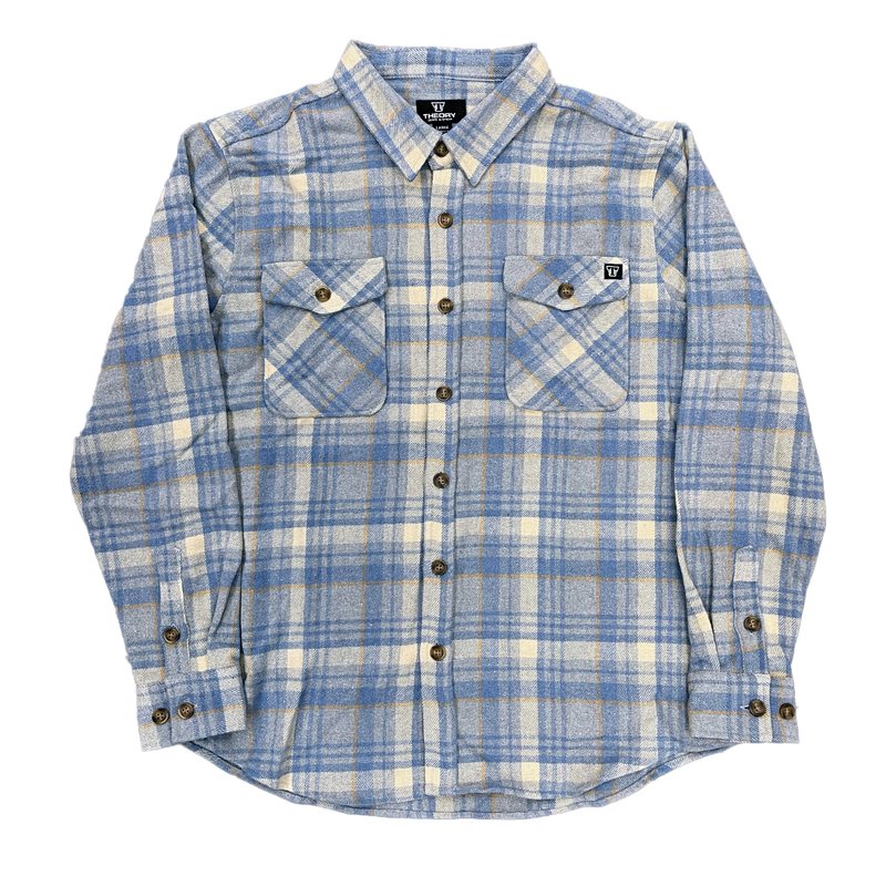 Theory Shop Flannel Blue