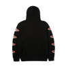 HUF x Thrasher Logo Hoodie Black