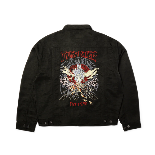HUF x Thrasher Trucker Jacket