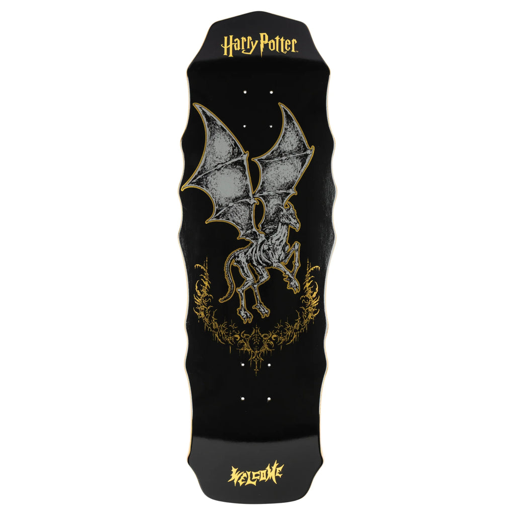 HARRY POTTER X WELCOME Thestral on Widow Black/Gold Foil 10