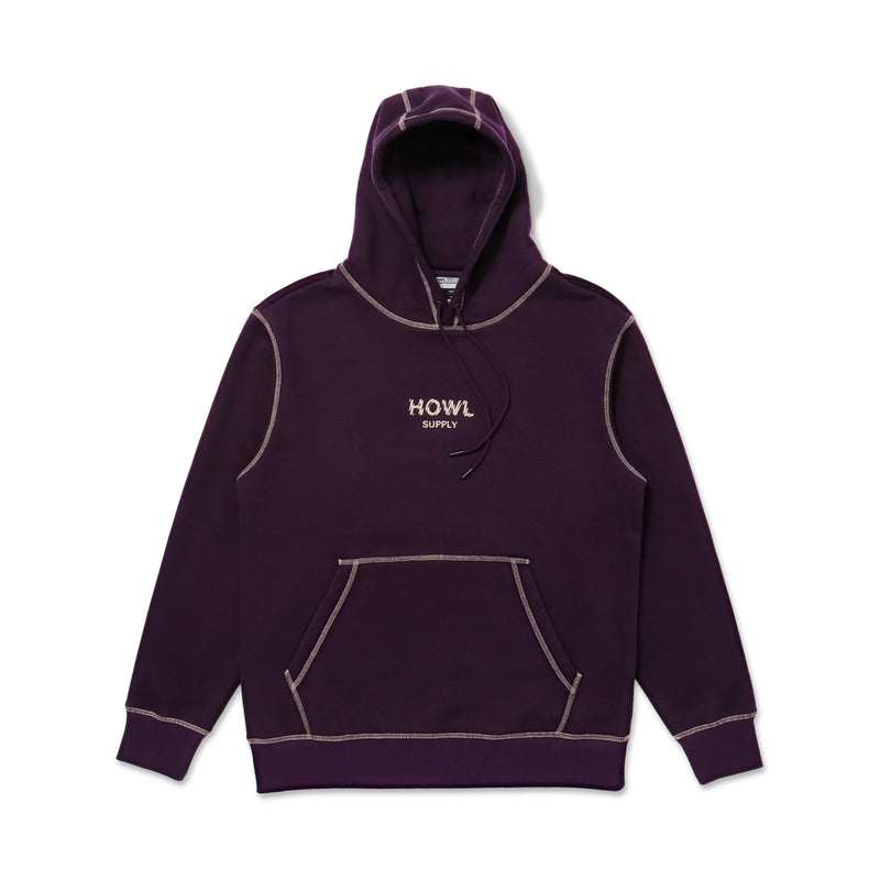 Howl DWR Hoodie Eggplant