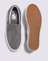 Vans Skate Slip On (Pewter/White)