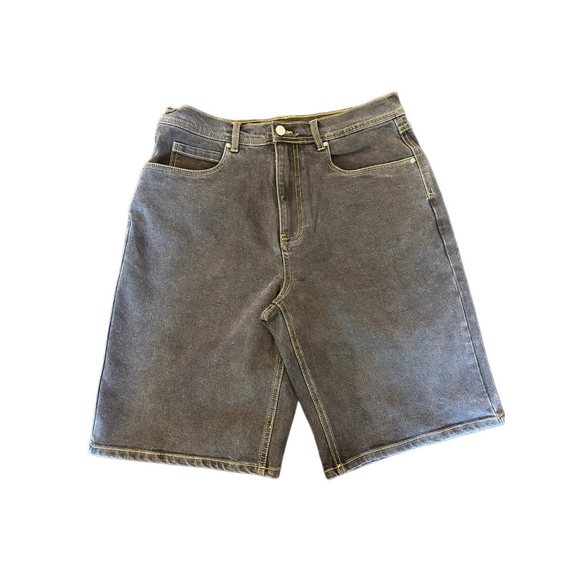 Theory Baggy Short Faded Black