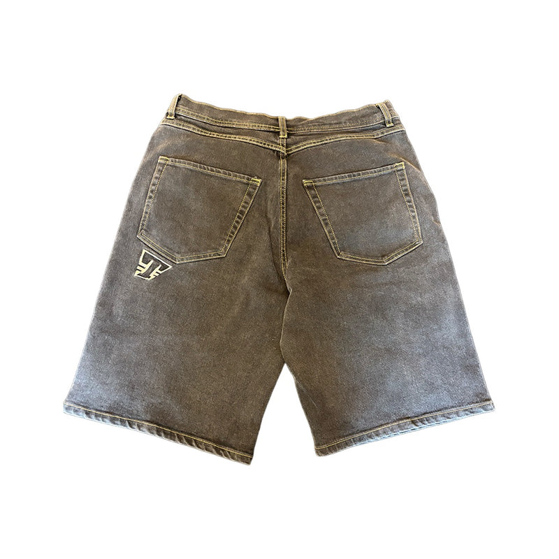 Theory Baggy Short Faded Black
