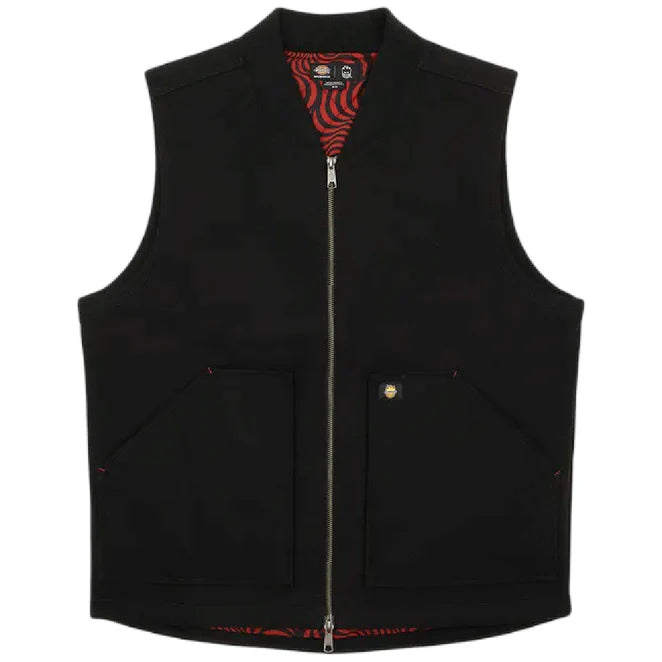 Dickies/Spitfire Quilt Lined Woven Padded Vest