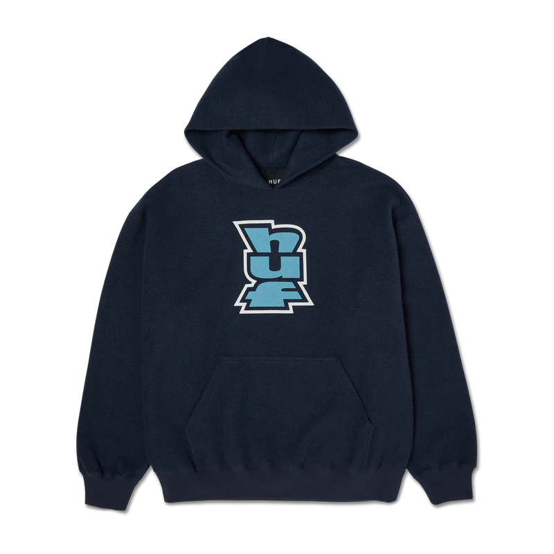 Huf Megablast Reverse Hoodie (Navy)