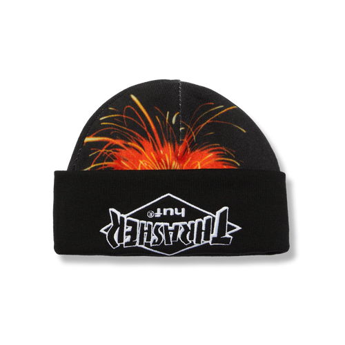 HUF x Thrasher Meltdown Reversible Beanie