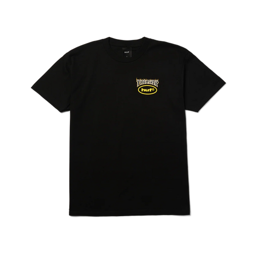 HUF x Thrasher Meltdown T-Shirt (Black)