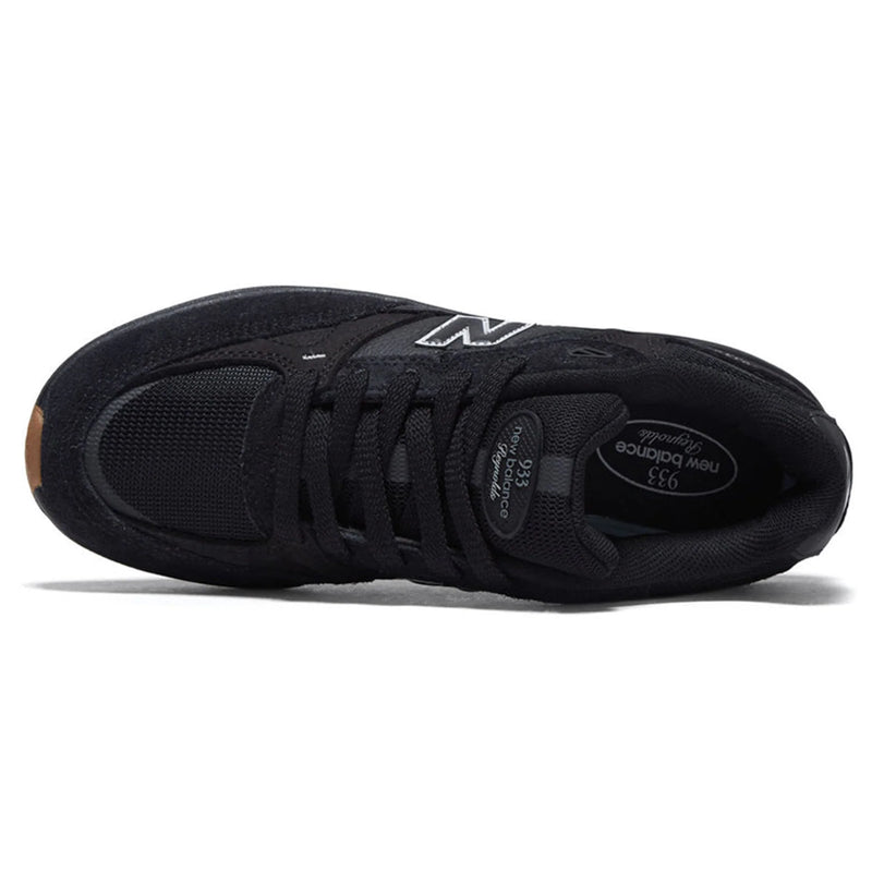 New Balance Numeric Reynolds 933 (Black/Gum) – Theory Skate Shop