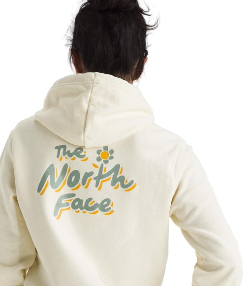 The North Face Womens Evolution Floral Cloud Graphic Pullover Hoodie