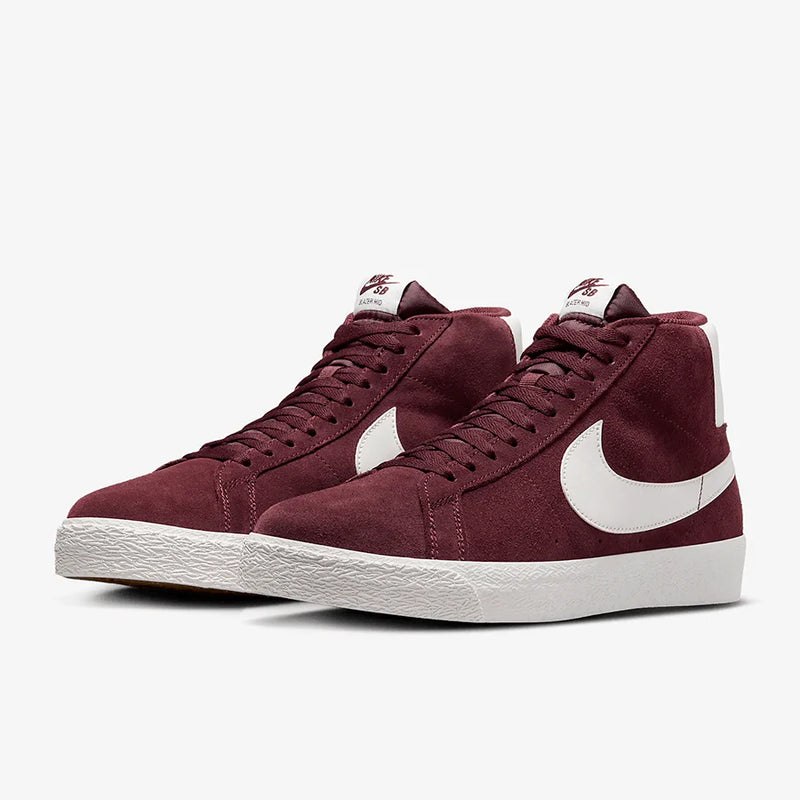 Nike SB Zoom Blazer Mid Burgundy Crush Summit White 10