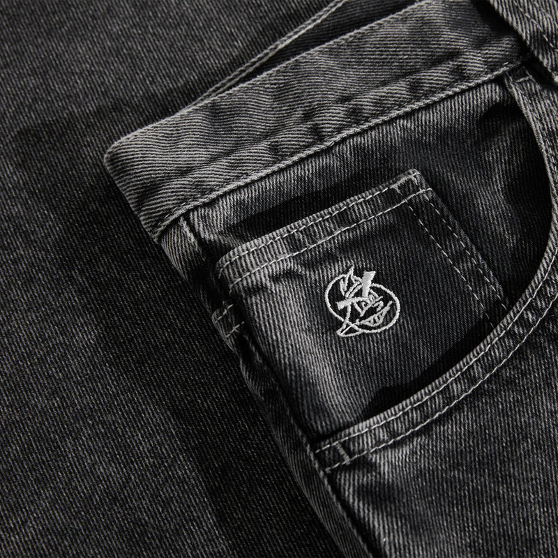 Polar Skate Co. '93! Denim Jeans (Silver/Black)