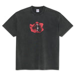 Polar Skate Co. Metal Logo Tee (Silver Black)