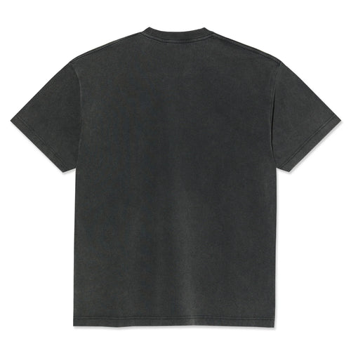 Polar Skate Co. Metal Logo Tee (Silver Black)