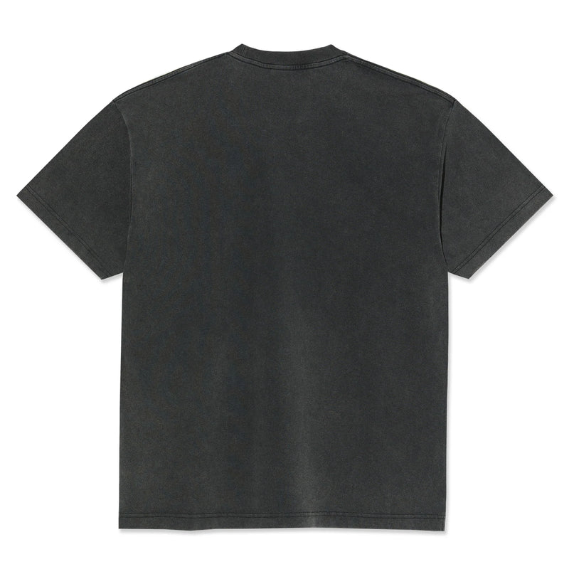 Polar Skate Co. Metal Logo Tee (Silver Black)