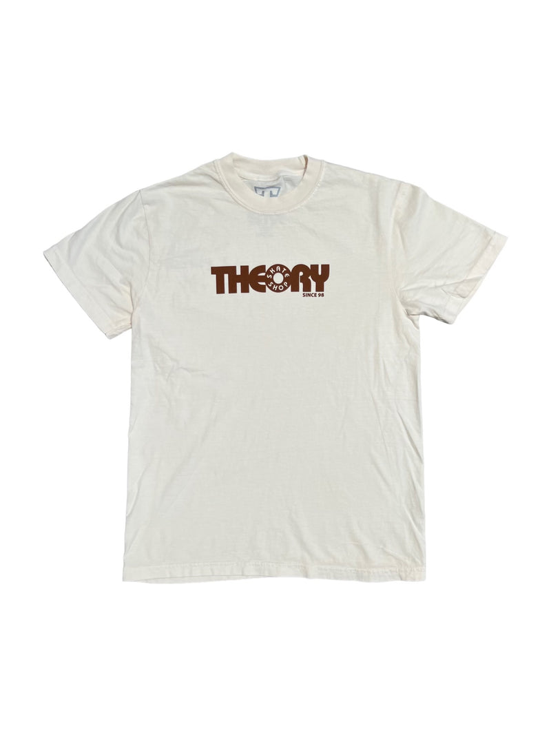Theory Skateshop '98 Donut T-Shirt Creme/Brown