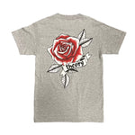 Theory Skateshop Rose T-Shirt Grey