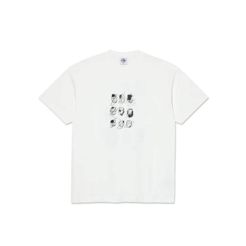 Polar Sequence Tee Cloud White