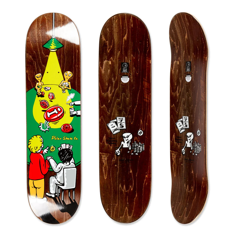 Polar Skateboard Oskar Poker Face 8.125"