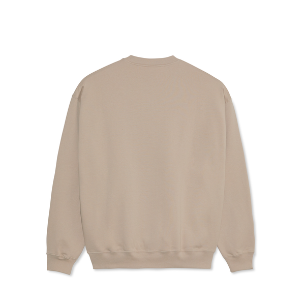 Polar Skate Co. Faces Crewneck Taupe – Theory Skate Shop