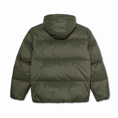 Polar Skate Co. Soft Puffer Jacket Ripstop Grey Green