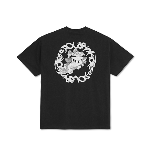Polar Skate Co. Core Hijack T-Shirt Black