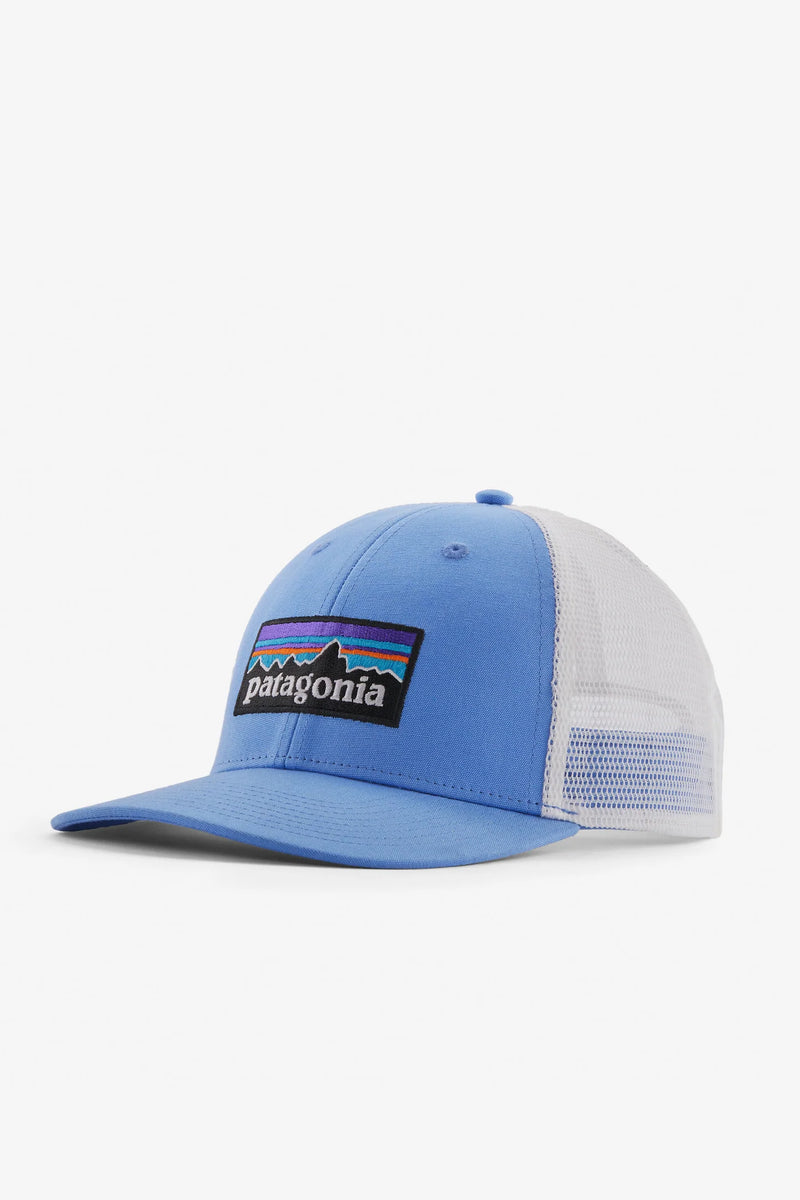 Patagonia P-6 Logo Trucker hat Abundant Blue